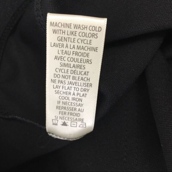 Max Studio Womens Size Large Charcoal Black Pull On Pants - Picture 11 of 11